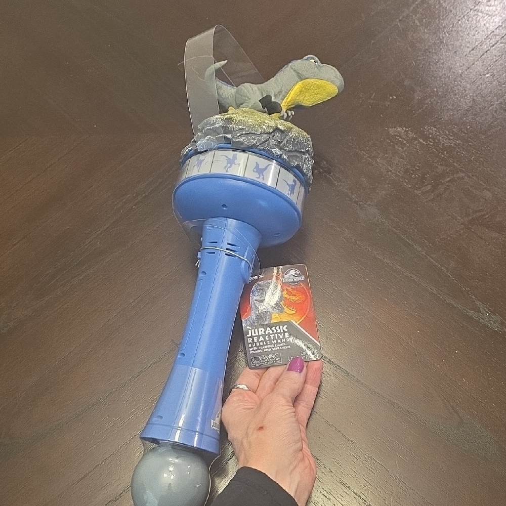 Universal Studios Exclusive Jurassic World Bubble Wand